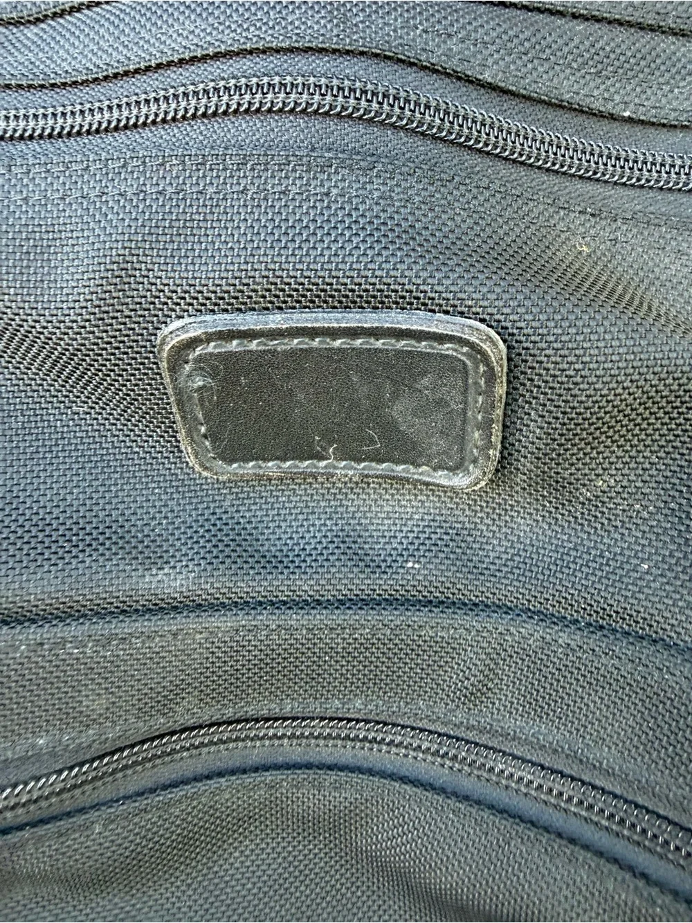 Rare Vintage TUMI Alpha Small Gym Duffel Travel Bag 18x9x8 Black Ballistic Nylon
